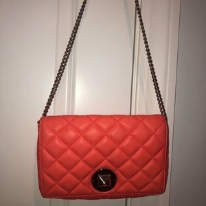 Kate Spade neon orange shoulder bag